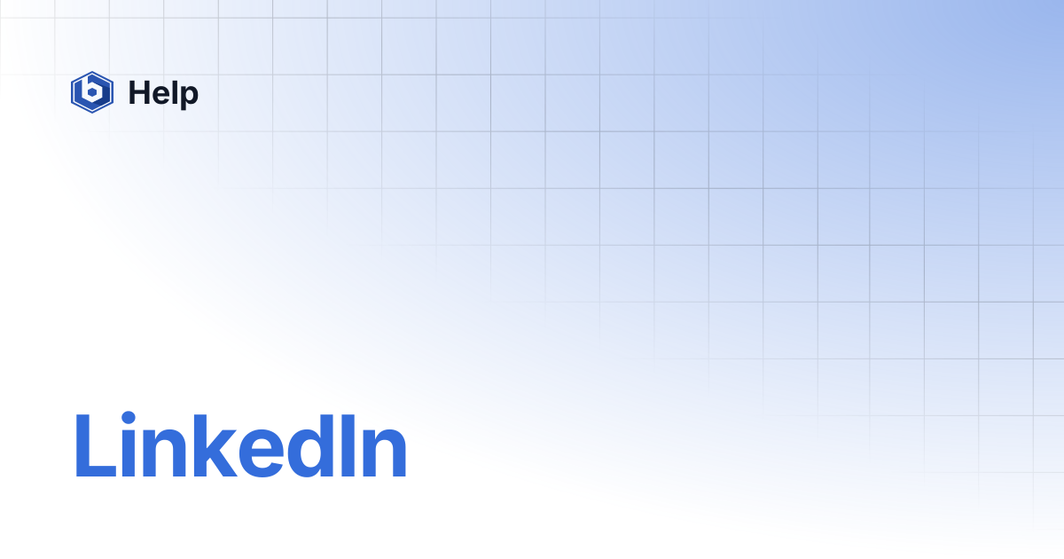 LinkedIn | Help